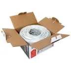 Кабель витая пара TERACOM PRO Cat.5E F/UTP 4 пары solid 24AWG цвет серый упак. 305м | TRP-5EFTP-04PVC-GY-IN3 | EKF