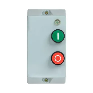 Пускатель в корпусе IP65 КМЭ 12А 230В с РТЭ и индикатором PROxima