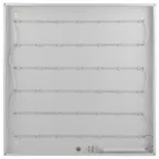 Светильник светодиодный ДВО/ДПО SPO-1-40-4K-M [4] с равномерной засветкой 595x595x25 40Вт 4200Лм 4000К мат (4/72)