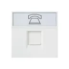 Розетка RJ-11 (ширина 2 модуля)