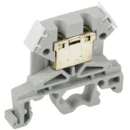 Клемма ЗНИ-4 мм.кв. серый