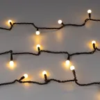 Светодиодная гирлянда ARD-BALL-CLASSIC-D13-10000-BLACK-100LED WARM (230V, 7W) | 025572 | Arlight