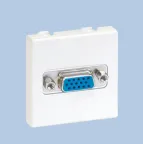 Connect Плата с разъемом VGA мама (15 контактов) винты 45х45мм белый