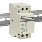 Контактор модульный КМ 25А NО+NC (2 мод)