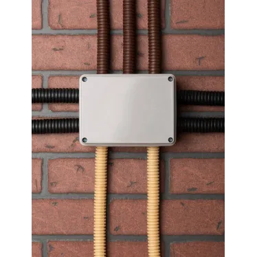 Коробка распаячная КМР-050-041 пылевлагозащитная 10 мембранных вводов уплотнительный шнур (150х110х70) PROxima