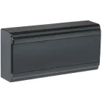 Корпус модульный пл. нав. ЩРН-П-18 PRIME черный IP41