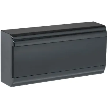 Корпус модульный пл. нав. ЩРН-П-18 PRIME черный IP41