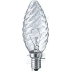 Лампа накаливания ЛОН 40Вт Е14 230В NI-TC-40-230-E14-CL | 94332 | Navigator