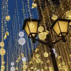 Гирлянда линейная LED синий 40м IP44