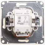 W59 Переключатель одноклавишный с подсв. 10АХ, механизм, шампань