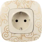 Valena ALLURE Рамка 1 пост Нарцисс золото универсальная