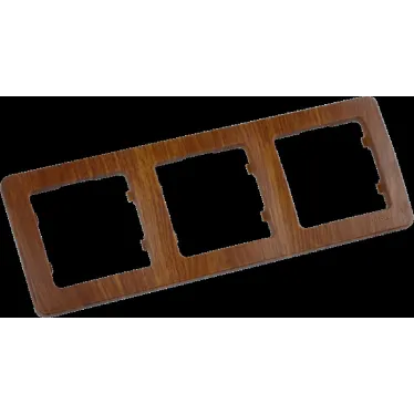MASTER Рамка на 3 поста, дуб