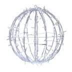 Шар светодиодный 230V, диаметр 30 см, 120 светодиодов, эффект мерцания, цвет белый | 501-612 | NEON-NIGHT