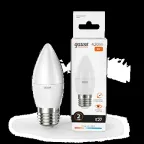 Лампа светодиодная LED 6 Вт 420 лм 3000К свеча теплый E27 AC 220В Elementary Gauss