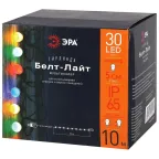 Гирлянда Белт Лайт набор 10 м, ERABL-MK10 30 LED ламп (шаг 30 см), мультиколор, 220 В, каучук