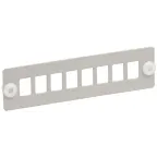 Панель для восьми оптических адаптеров SC/LC-Duplex в 19' кросс