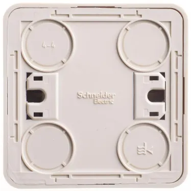 ЭТЮД Выключатель одноклавишный наружный бежевый сх.1