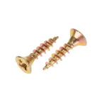 Саморез универсальный 3.5х16, желтый цинк, короб (200 шт./уп.)