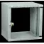Шкаф LINEA WE 12U 600x650мм дверь стекло серый