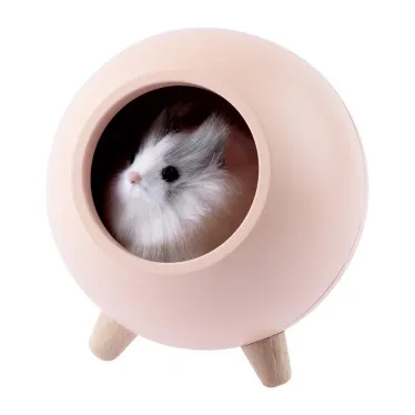 Детский ночник - светильник светодиодный NLED-468-1W-P хомяк розовый