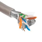 Кабель витая пара FTP 4PR 24AWG, CAT5e (бухта 100 м) | 01-0152-100 | PROconnect