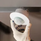 Датчик движения точечный ДДТ 01, 360°, 2000 Вт,10-2000 Лк, 2-20 м, 10-420 сек. | 11-9206 | REXANT