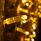 Гирлянда светодиодная Дождь 2x0,8 м, эффект мерцания, прозрачный провод, 230 В, диоды ТЕПЛЫЙ БЕЛЫЙ | 235-336 | NEON-NIGHT