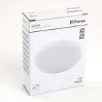 Светильник светодиодный ДВО-6w 4000К 600Лм slim белый с регулируемым монтажным диаметром (до 70мм)