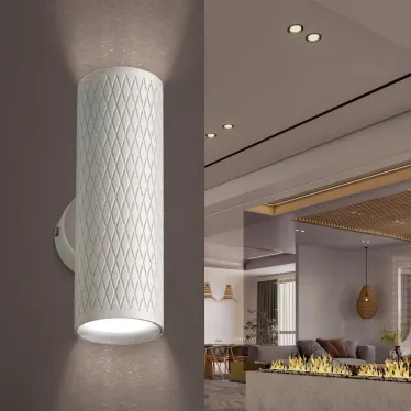 Подсветка декоративная WL46 WH MR16 GU10 12Вт белый IP20 для интерьера стен фасадов зданий