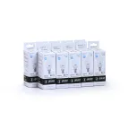 Лампа светодиодная LED 8 Вт 560 лм 6500К свеча холодный E14 AC 220В Elementary Gauss