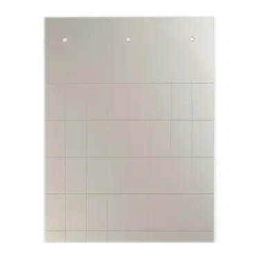 Табличка полужесткая 27x15мм. Установка в держатель. ПВХ-0,5. Металлик (24 шт. на пластине, упак. по 10 листов)