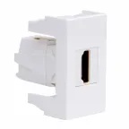 Розетка HDMI Viva белая 1 модуль