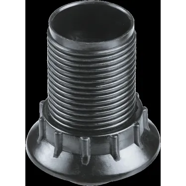 Патрон люстровый Е14 карболитовый с кольцом черный