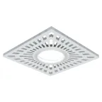 Светильник точечный встраиваемый Backlight BL128 Квадрат. Белый, Gu5.3, 3W, LED 4000K | BL128 | Gauss