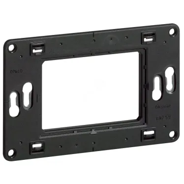 Суппорт Mosaic 3 мод.  монтаж на винтах | 080259 | Legrand