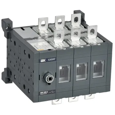 Выключатель-разъединитель ВРК реверсивный без рукоятки управления 3P 200А KARAT