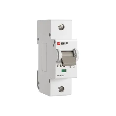 Автоматический выключатель ВА 47-125 1P 125А (D) 15кА PROxima