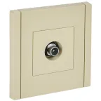 FORTE@PIANO Розетка TV проходная FP429 ваниль IEK