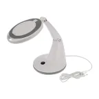 Лупа настольная 3D+12D с подсветкой 48 LED, белая | 31-0245 | REXANT