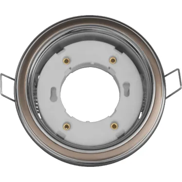 Светильник встраиваемый под лампу GX53 NGX 93 070 NGX-R10-006-GX53 (Два цвета хром-черный) | 93070 | Navigator