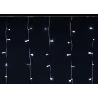 LIGHTING Гирлянда бахрома 4,5х0,7м 200 светодиодов белый свет IP44 прозрачный шнур 3м 230В транзит IEK