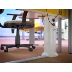 Колонна алюминиевая 710 мм белая