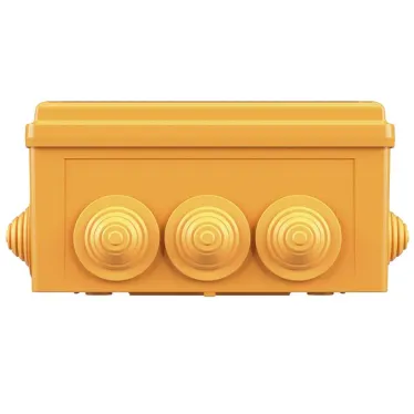 Коробка пластиковая FS с кабельными вводами и клеммниками IP56 150х110х70мм 5р 450V 30A 16мм.кв