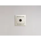 VALENA Розетка телевизионная TV звезда в рамку белая 1.5дБ