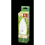 Лампа светодиодная LED 5Вт E14 400Лм белый матовая свеча 230V/50Hz ECO