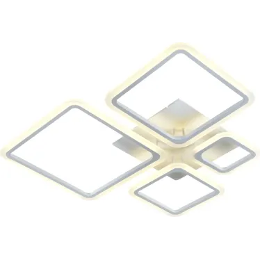 Светильник потолочный Lucia 6091-105 светодиодный с пультом 86 Вт 4000К - 6000К LED модерн