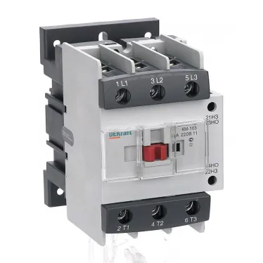 Контактор 80А 110В АС3 1НО+1НЗ КМ-103