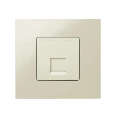 Адаптер на 1 RJ45(12) 75528-, 75540-, 75541-, 75544-39, широкий, шторки, S27, сл.кость