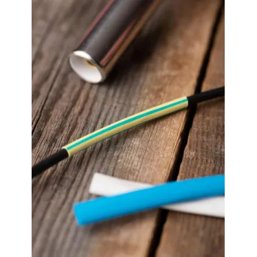 Трубка термоусаживаемая ТУТ нг 4/2 жел-зел рулон PROxima