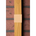 Соединитель (40х25) (4 шт) Plast PROxima под светлое дерево